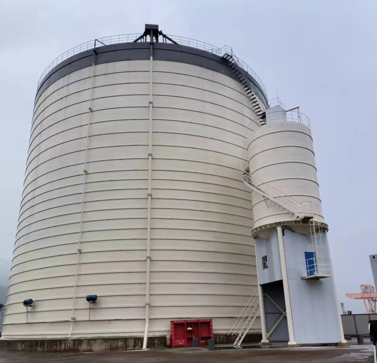 盐津10万吨水泥钢板库