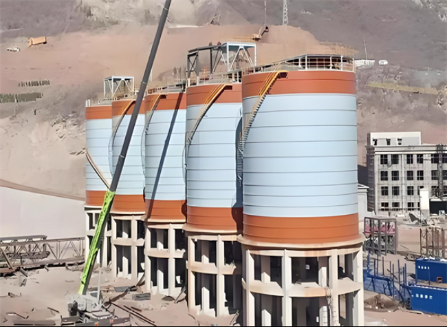 盐津高架钢板仓